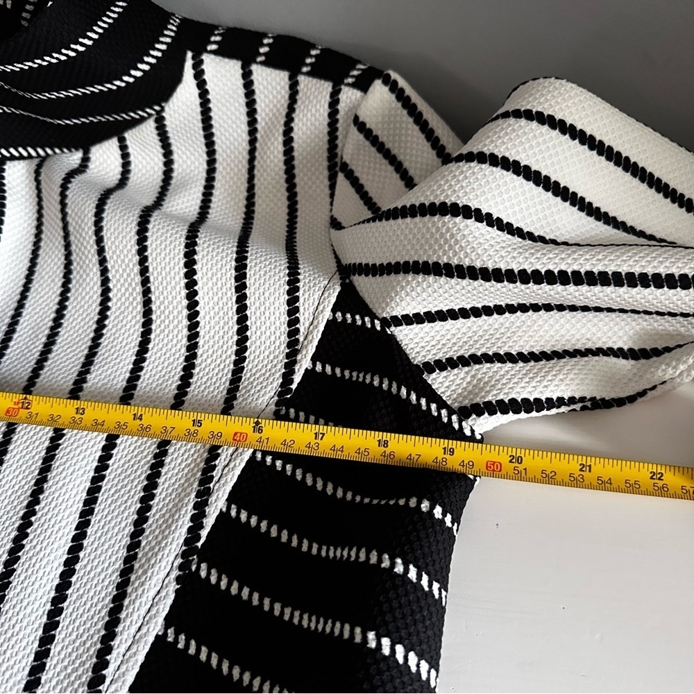 IC By CONNIE K Women's Black White Jacket, Blazer, Size S, 3/4 Sleeves - Picture 8 of 10